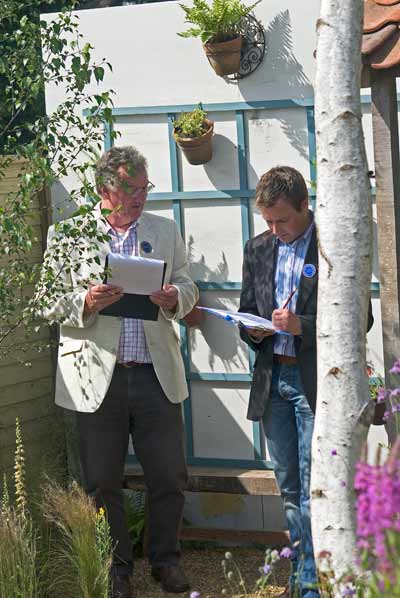 Chris Beardsahw judging